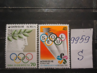Фото марки Южная Корея 1981г **