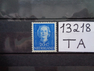 Фото марки Голландия 1949г *