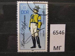 Фото марки ГДР 1986г