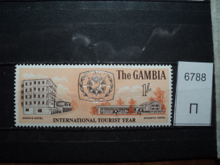 Фото марки Гамбия 1967г **