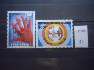 Фото марки Франц. Конго 1984г 6,5 евро **