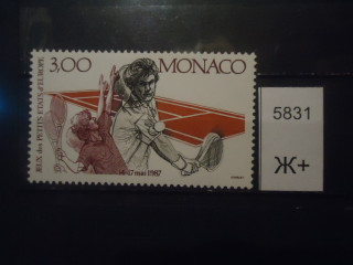 Фото марки Монако 1987г **