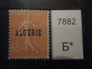 Фото марки Франц. Алжир 1925г надпечатка **