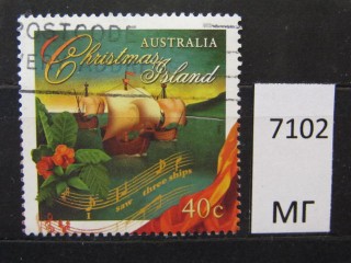 Фото марки Остров Рождества 1996г