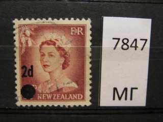 Фото марки Новая Зеландия 1958г