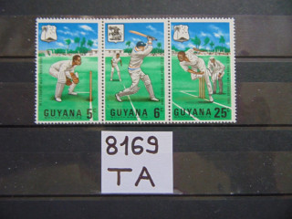 Фото марки Гвиана серия 1968г **