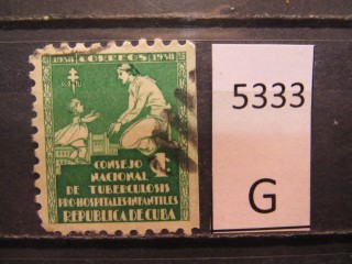 Фото марки Куба 1938г