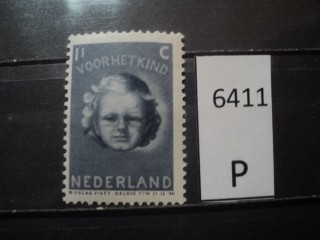Фото марки Нидерланды 1945г **
