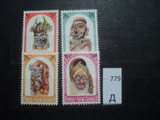 Фото марки Папуа-Новая Гвинея 1964г *
