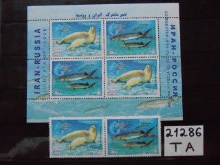 Фото марки Иран серия+блок 2003г **