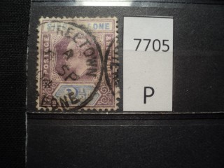 Фото марки Брит. Съерра Леоне 1800-е гг