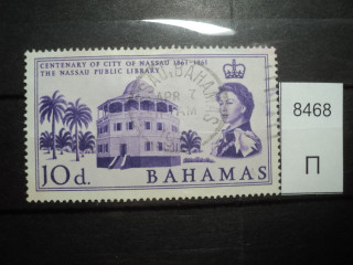 Фото марки Багамские острова 1962г
