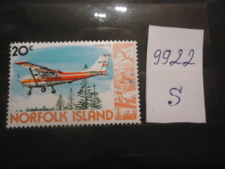Фото марки Норфолк остров 1980г **
