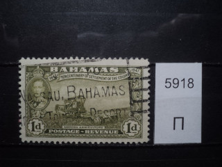 Фото марки Багамские острова 1948г