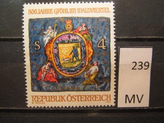 Фото марки Австрия 1982г *
