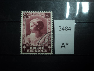 Фото марки Бельгия 1937г