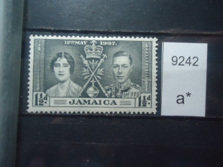 Фото марки Брит. Ямайка 1937г *