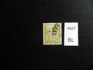 Фото марки Dienstmarken (перф. крест) Mi 1 Eur 80