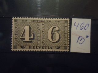 Фото марки Швейцария 1943г **