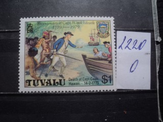 Фото марки Тувалу 1979г **