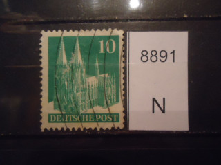 Фото марки Германия Американская и Британская зоны 1948г