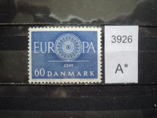 Фото марки Дания 1960г **