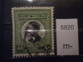 Фото марки Иордания 1952г