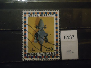 Фото марки Ватикан 1974г