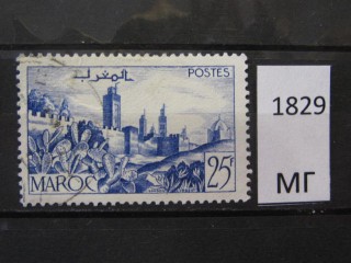 Фото марки Марокко 1947г