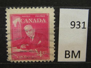 Фото марки Канада 1950г