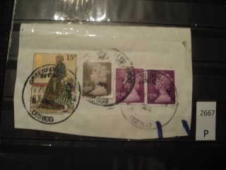 Фото марки Великобритания /вырезка из конверта/