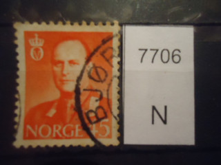 Фото марки Норвегия 1958г