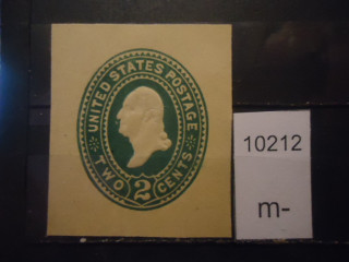 Фото марки США вырезка из конверта *
