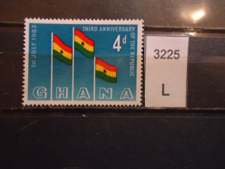 Фото марки Гана 1963г **