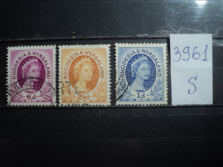 Фото марки Брит. Родезия 1954г