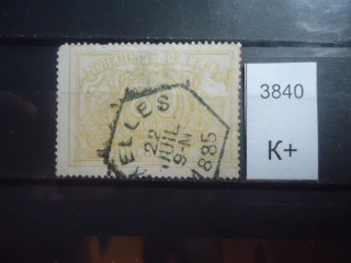 Фото марки Бельгия 1885г