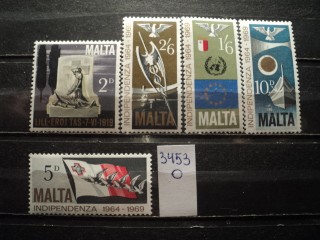 Фото марки Мальта серия 1969г **