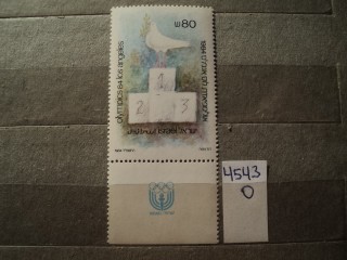 Фото марки Израиль 1984г **