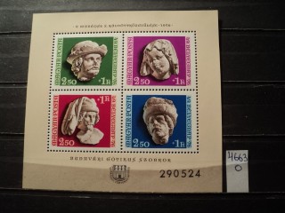 Фото марки Венгрия блок 1976г **