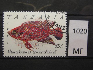 Фото марки Танзания 1991г