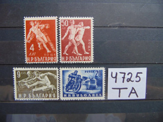 Фото марки Болгария серия 1949г **
