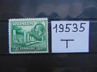 Фото марки Британский Кипр 1934г *