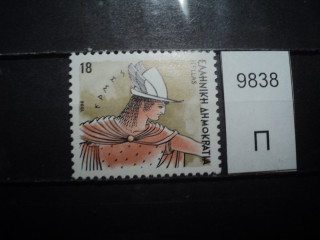 Фото марки Греция 1986г **