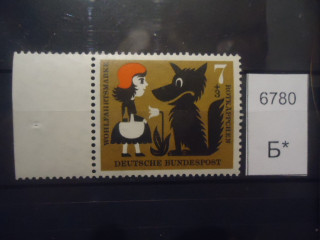 Фото марки Германия ФРГ 1960г **
