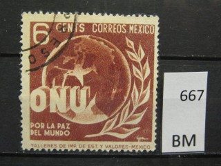 Фото марки Мексика 1946г