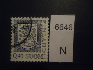 Фото марки Финляндия 1977г