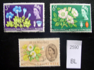 Фото марки цветы 1963-4гг