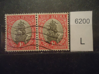 Фото марки Южная Африка 1945-46гг пара