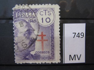 Фото марки Испания 1940г