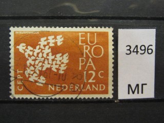 Фото марки Нидерланды 1961г